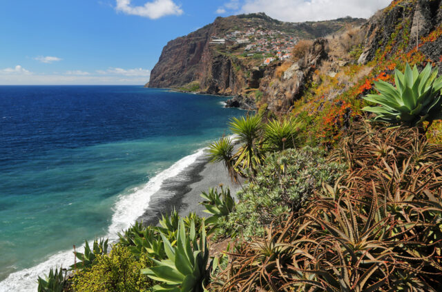 Druhý nejvyšší útes světa Cabo Girao, Madeira