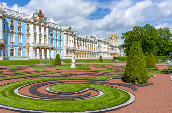 Carskoje Selo - Kateřinský palác, Rusko