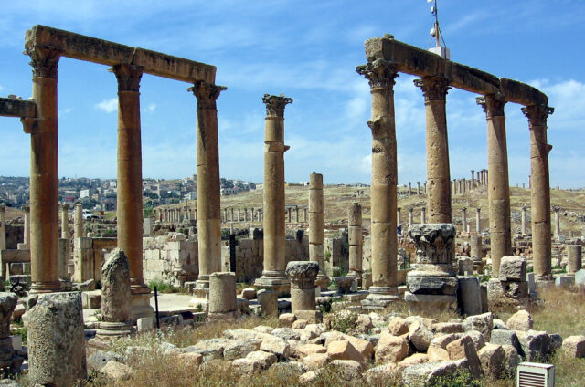 Antický Džeraš, Jordánsko
