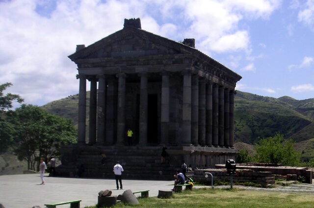 Antický chrám, Garni, Arménie
