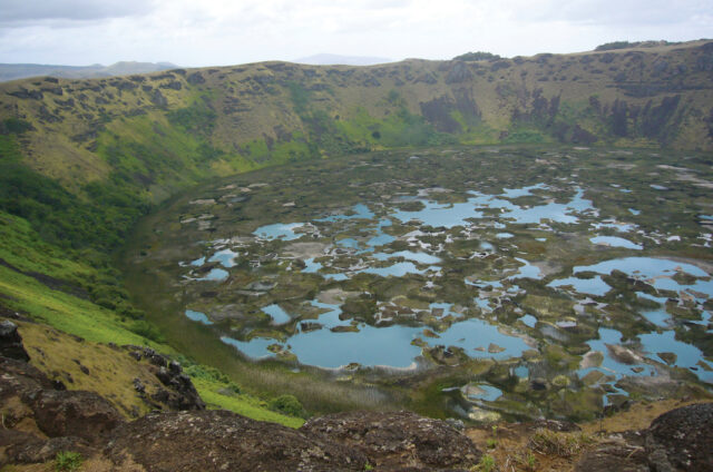 Kráter Rano Kau, Velikonoční ostrov