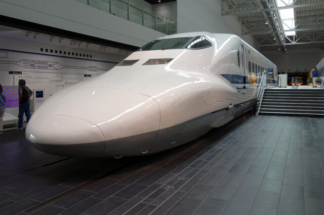 Nagoja, muzeum vlaků, Japonsko