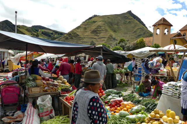 Typický trh, Ekvádor