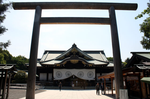 Šintoistická svatyně Jasukuni, Tokio, Japonsko